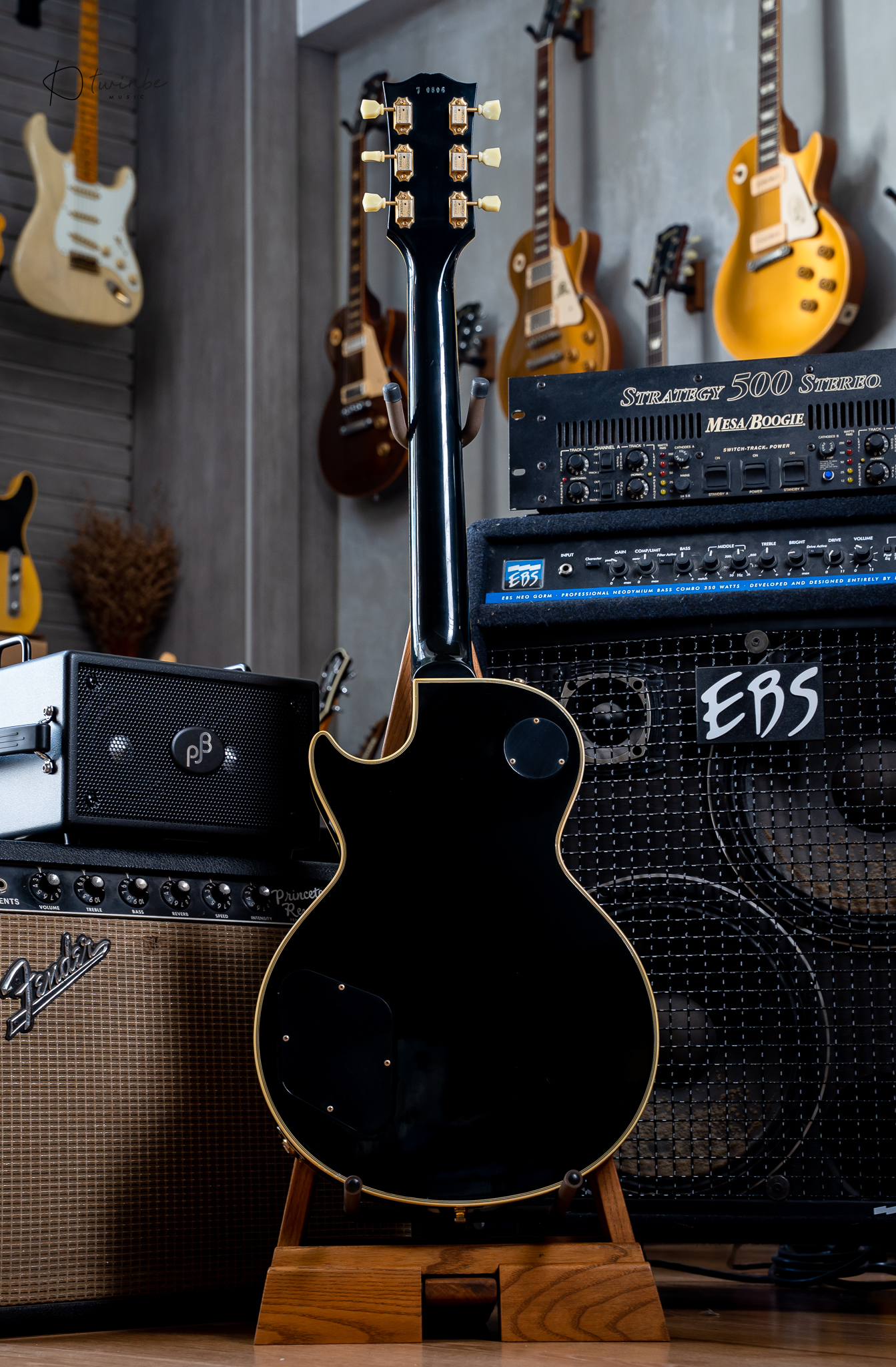 Gibson Custom Shop Reissue Les Paul Custom Vos Black Beauty