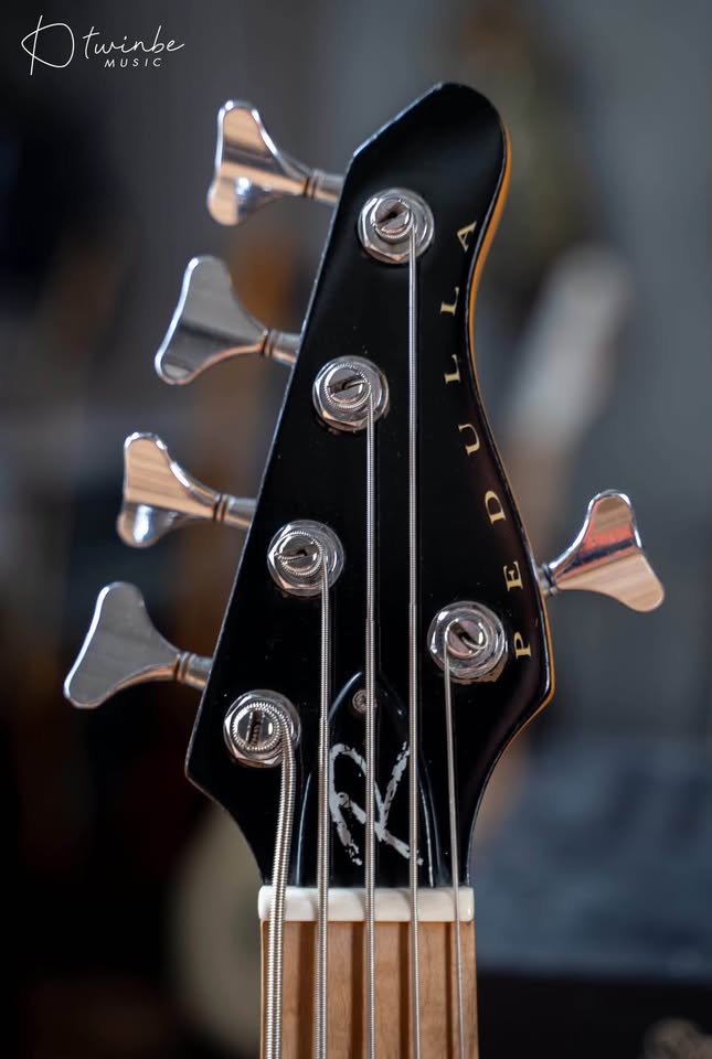 Pedulla Rapture JJ Black Maple 5 String Bass