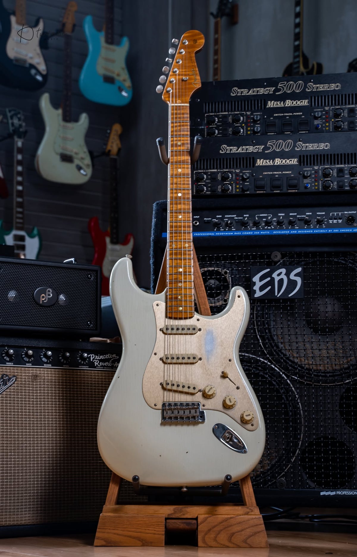 Fender Custom Shop Limited Edition '58 Special Stratocaster Journeyman Relic Aged Olympic White