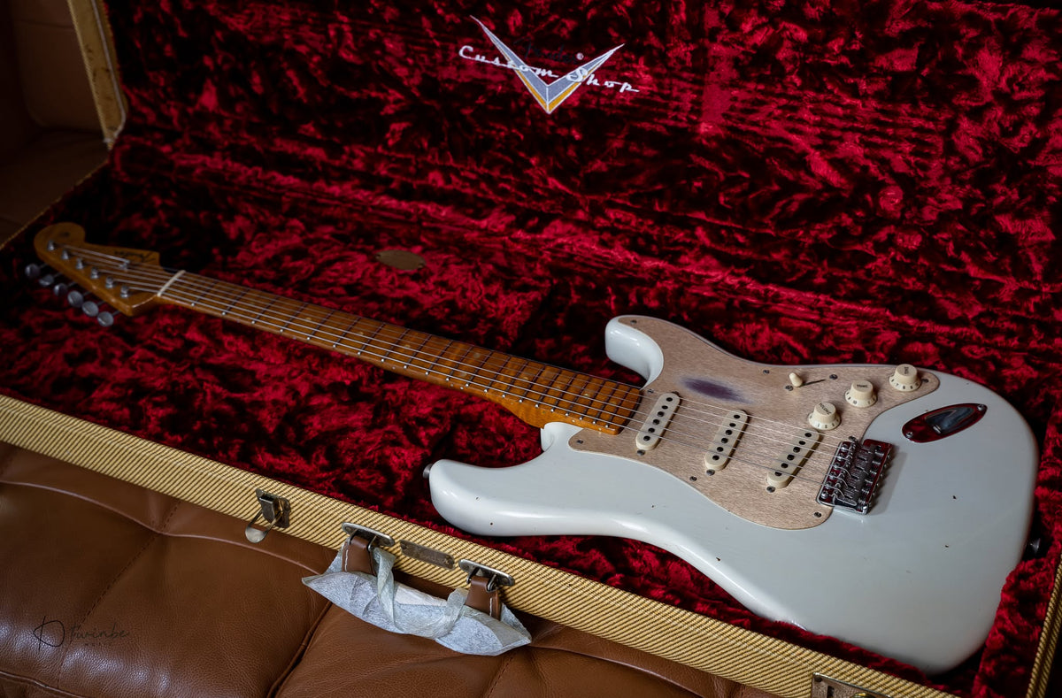 Fender Custom Shop Limited Edition '58 Special Stratocaster Journeyman Relic Aged Olympic White