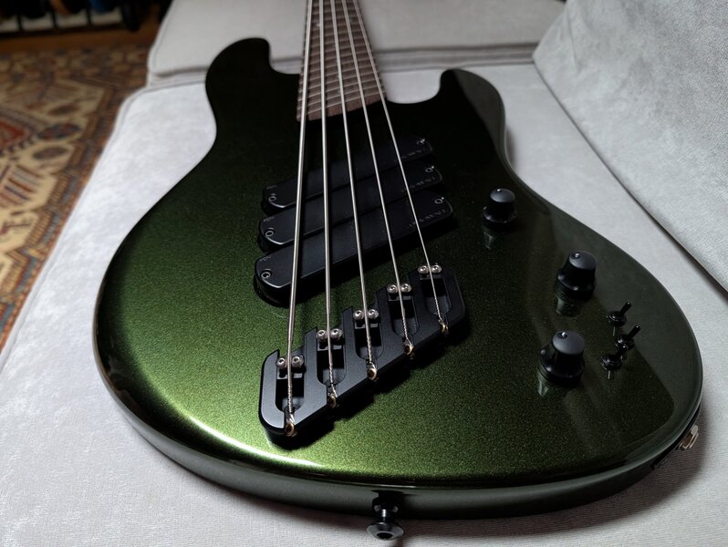 (Pre-Order) Dingwall Super J Bass Sherwood Green metallic