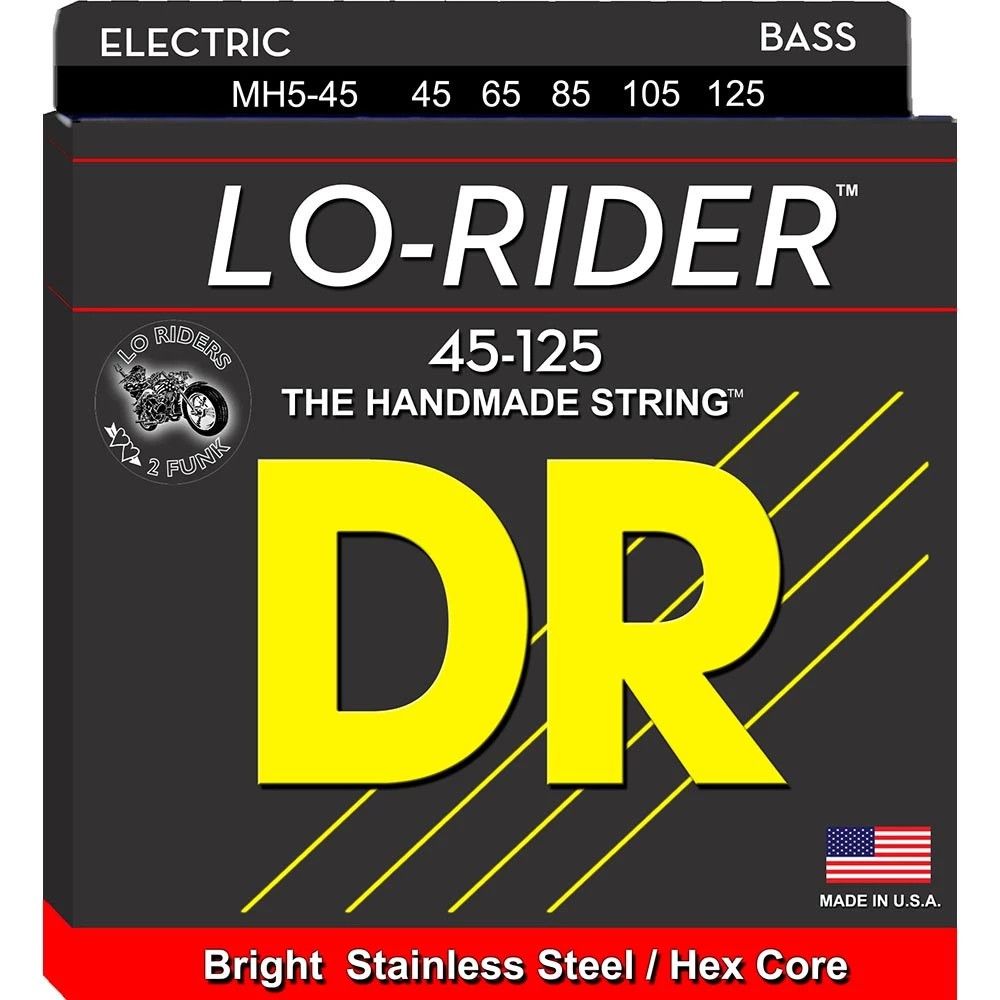 Dr Lo-Rider Stainless 5 Strings (45-125)
