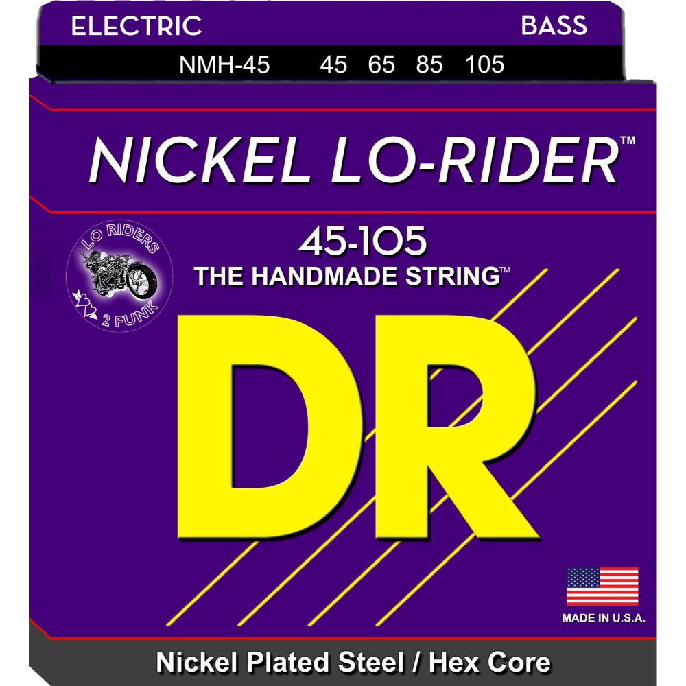 Dr Lo-Rider Nickel 4 Strings (45-105)