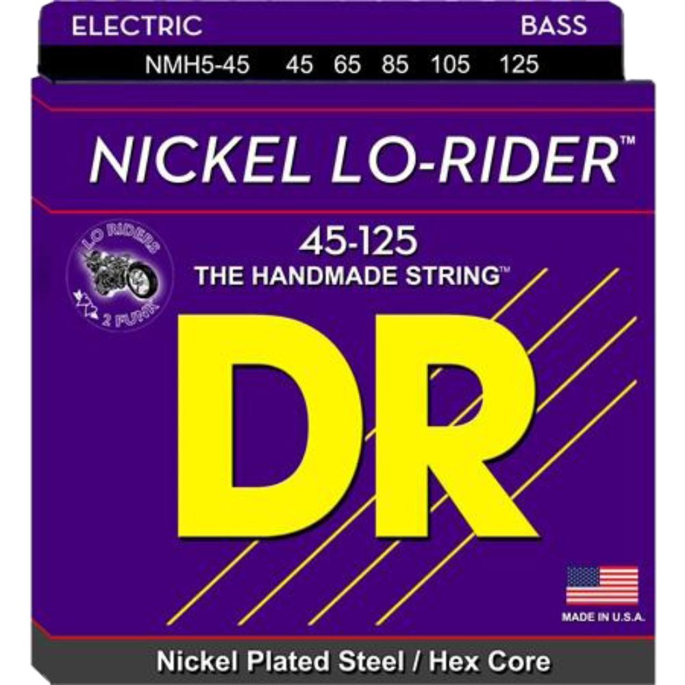 Dr Lo-Rider Nickel 5 Strings (45-125)