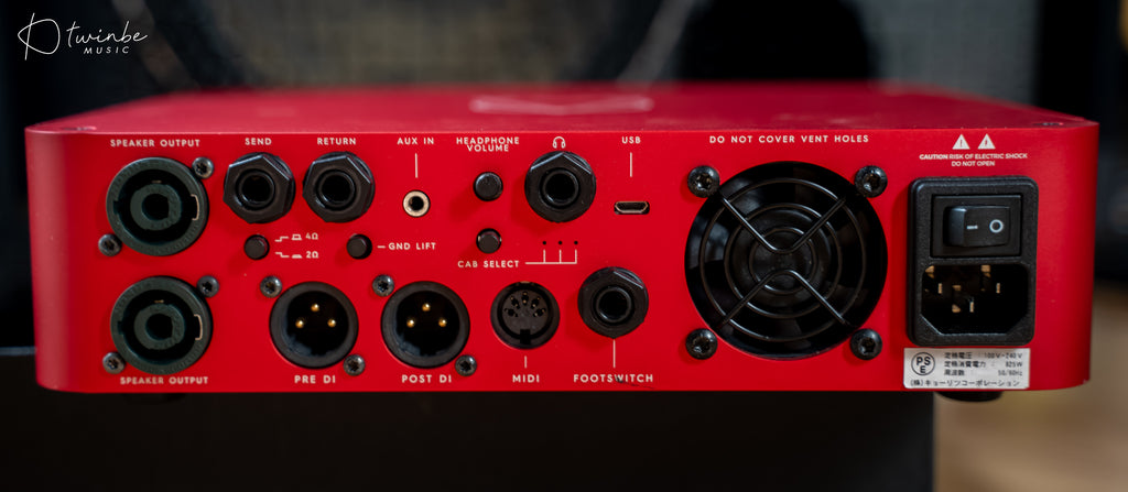 DARKGLASS Electronics ALPHA·OMEGA 900w Head Amp
