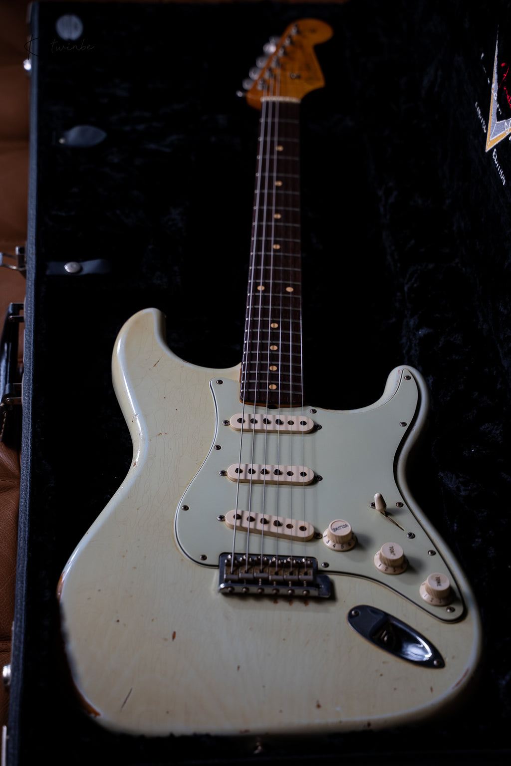 2006 Fender Masterbuilt John Cruz '62 Stratocaster Relic Sonic Blue Limited Edition