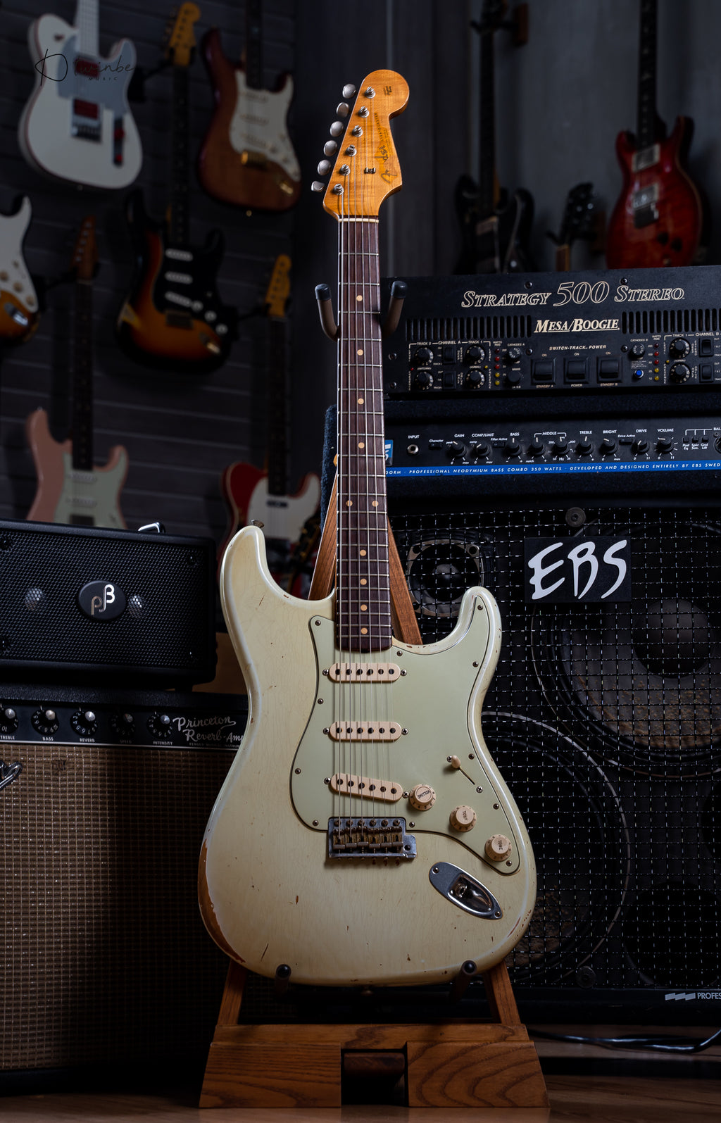 2006 Fender Masterbuilt John Cruz '62 Stratocaster Relic Sonic Blue Limited Edition