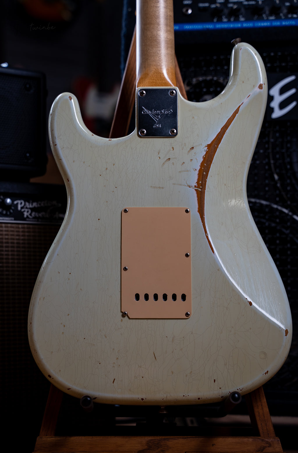 2006 Fender Masterbuilt John Cruz '62 Stratocaster Relic Sonic Blue Limited Edition