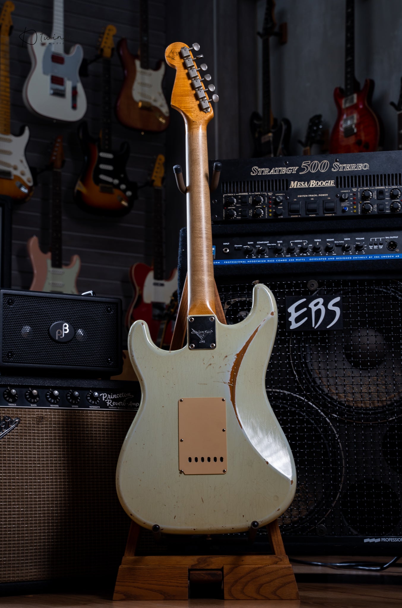 2006 Fender Masterbuilt John Cruz '62 Stratocaster Relic Sonic Blue Limited Edition