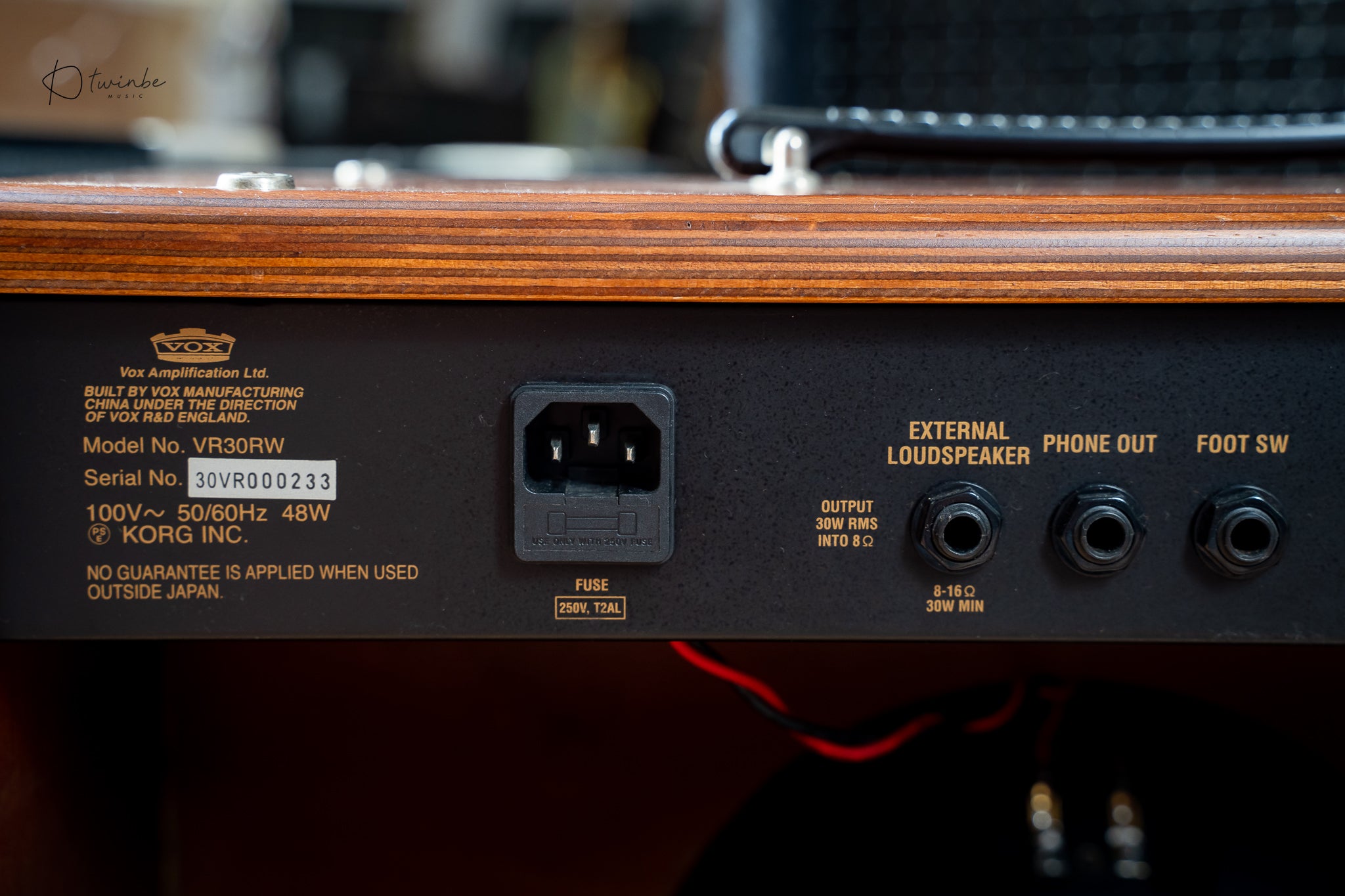 Vox VR30 Reverb