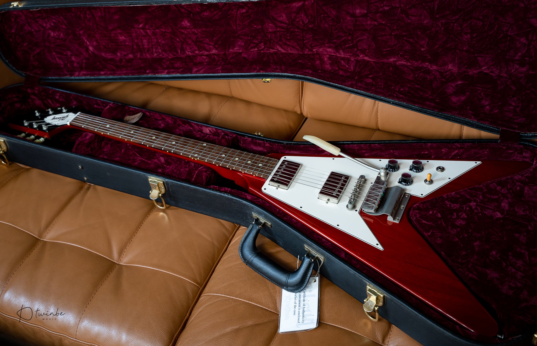 2020 Gibson Custom Shop 1967 Reissue Flying V with Maestro Vibrola