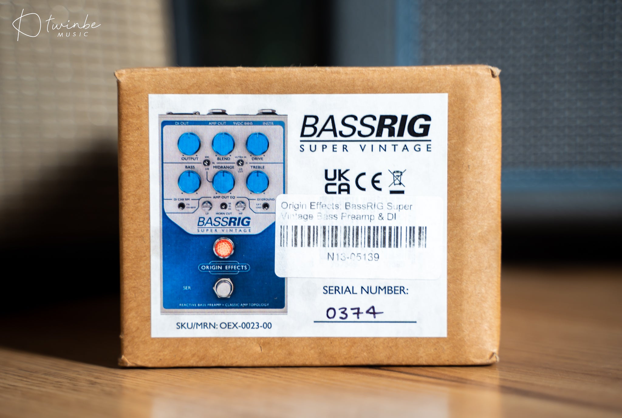 Origin Effects BASSRIG Super Vintage Bass Preamp