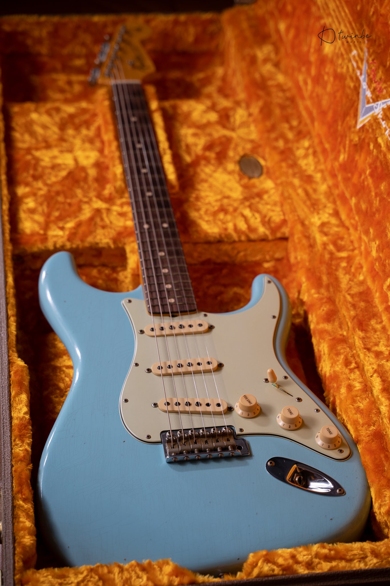 Fender Masterbuilt Yuriy Shishkov 1963 Stratocaster Journeyman Relic in Sonic Blue