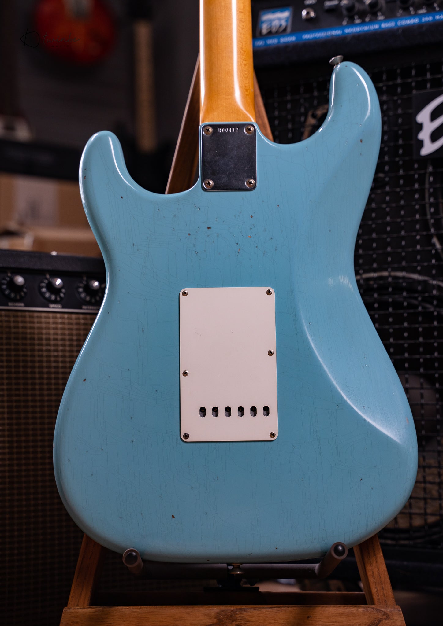 Fender Masterbuilt Yuriy Shishkov 1963 Stratocaster Journeyman Relic in Sonic Blue
