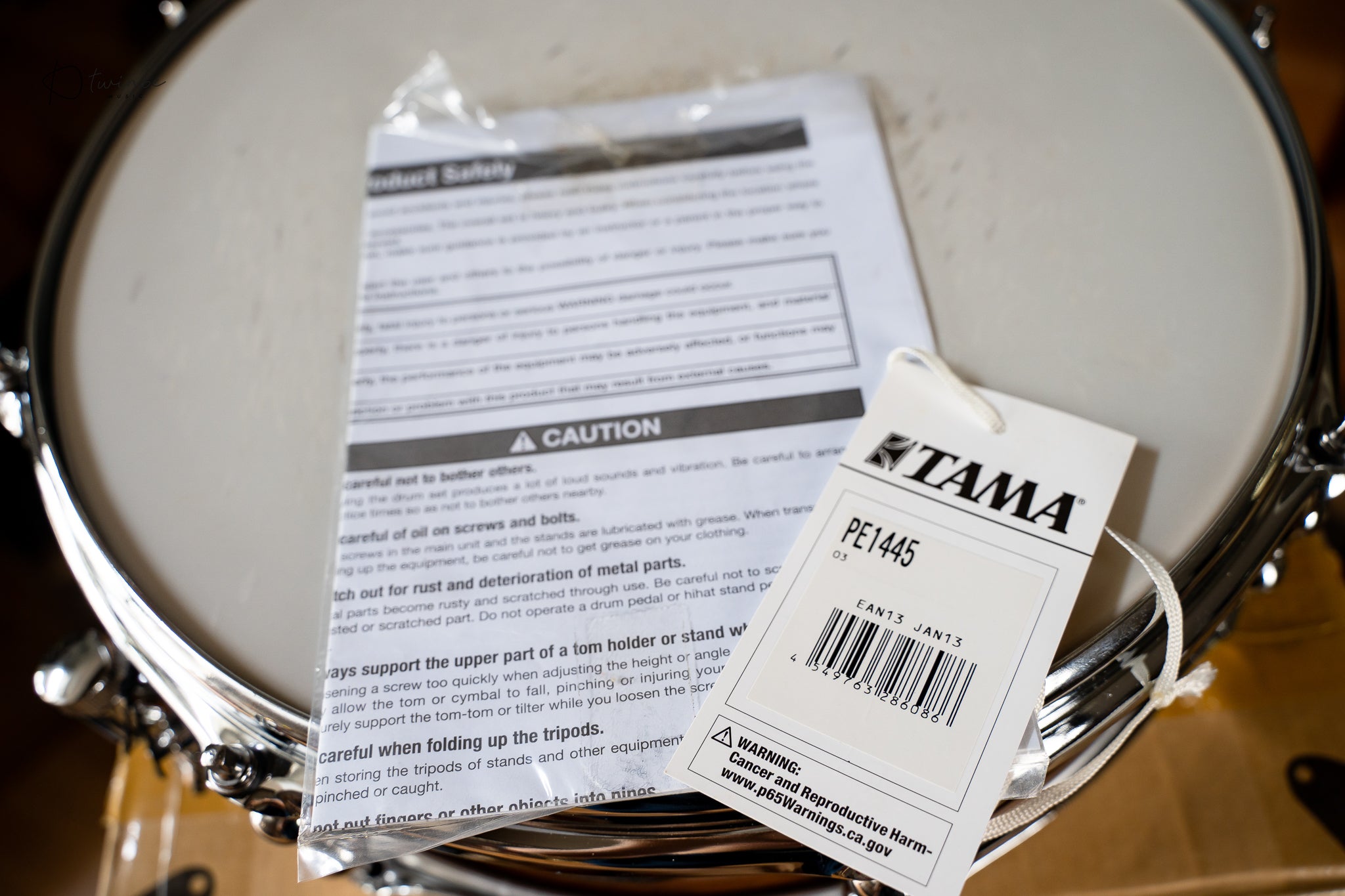 TAMA PE1445 Peter Erskine's Signature Jazz Snare Drum