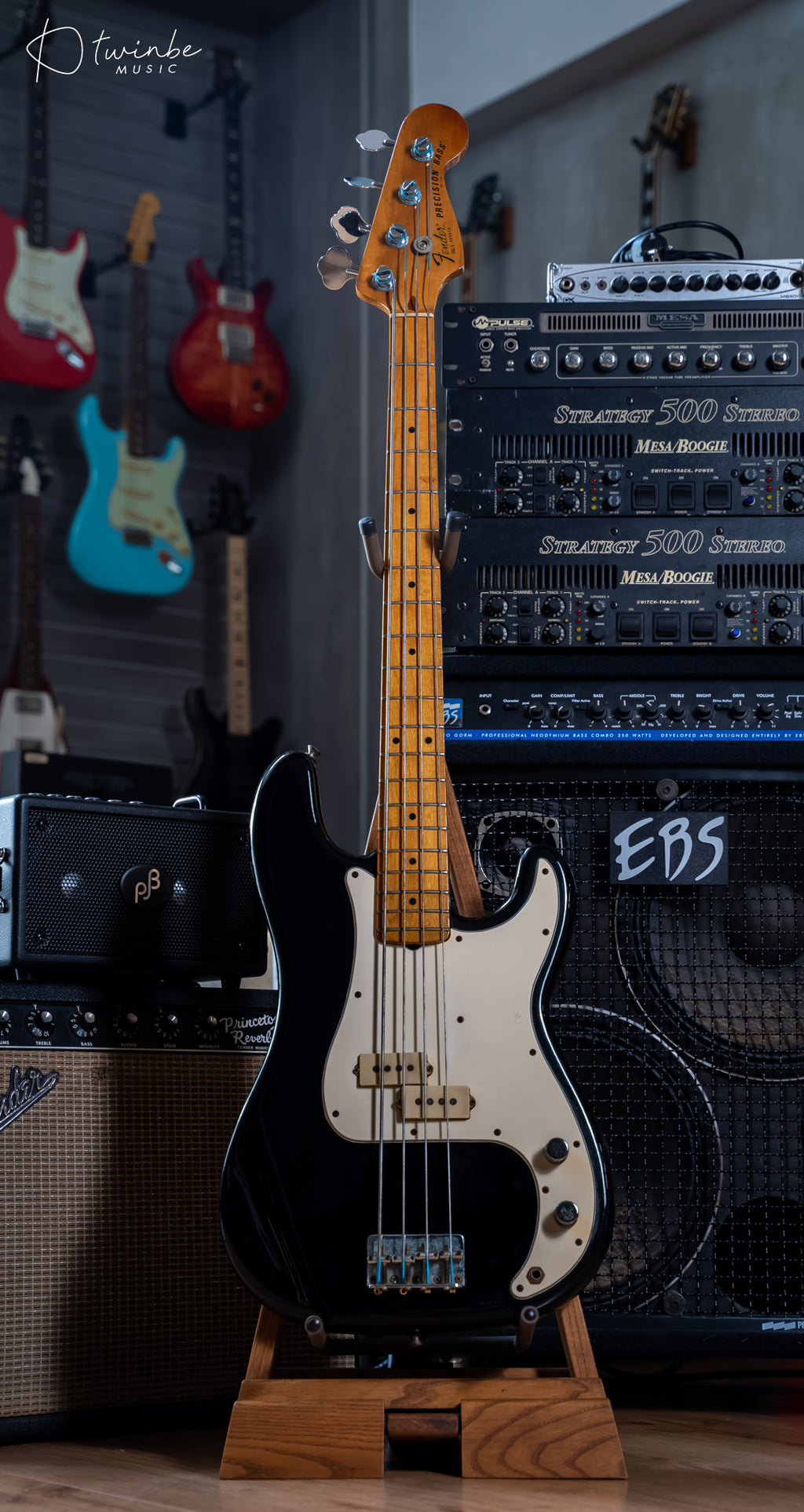Vintage 1983 All Original Fender Precision Bass