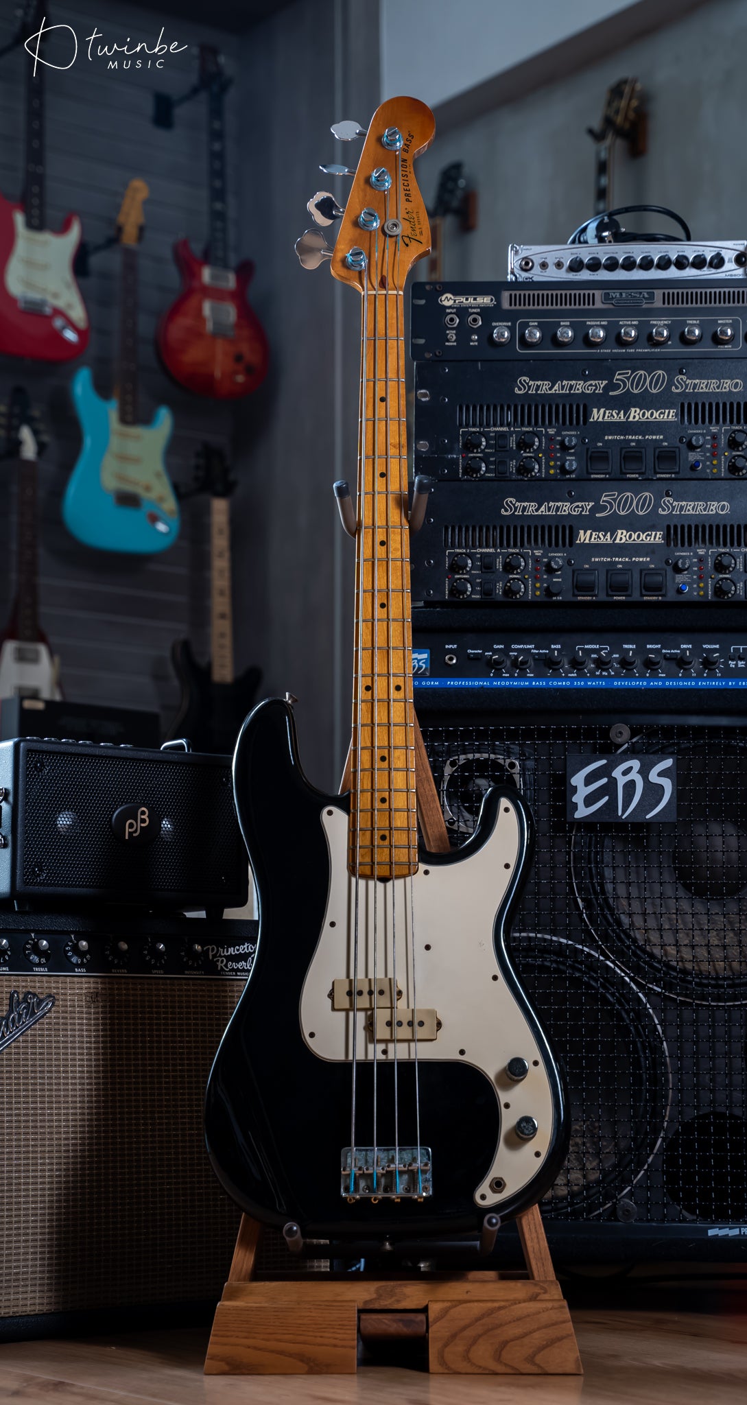 Vintage 1983 All Original Fender Precision Bass