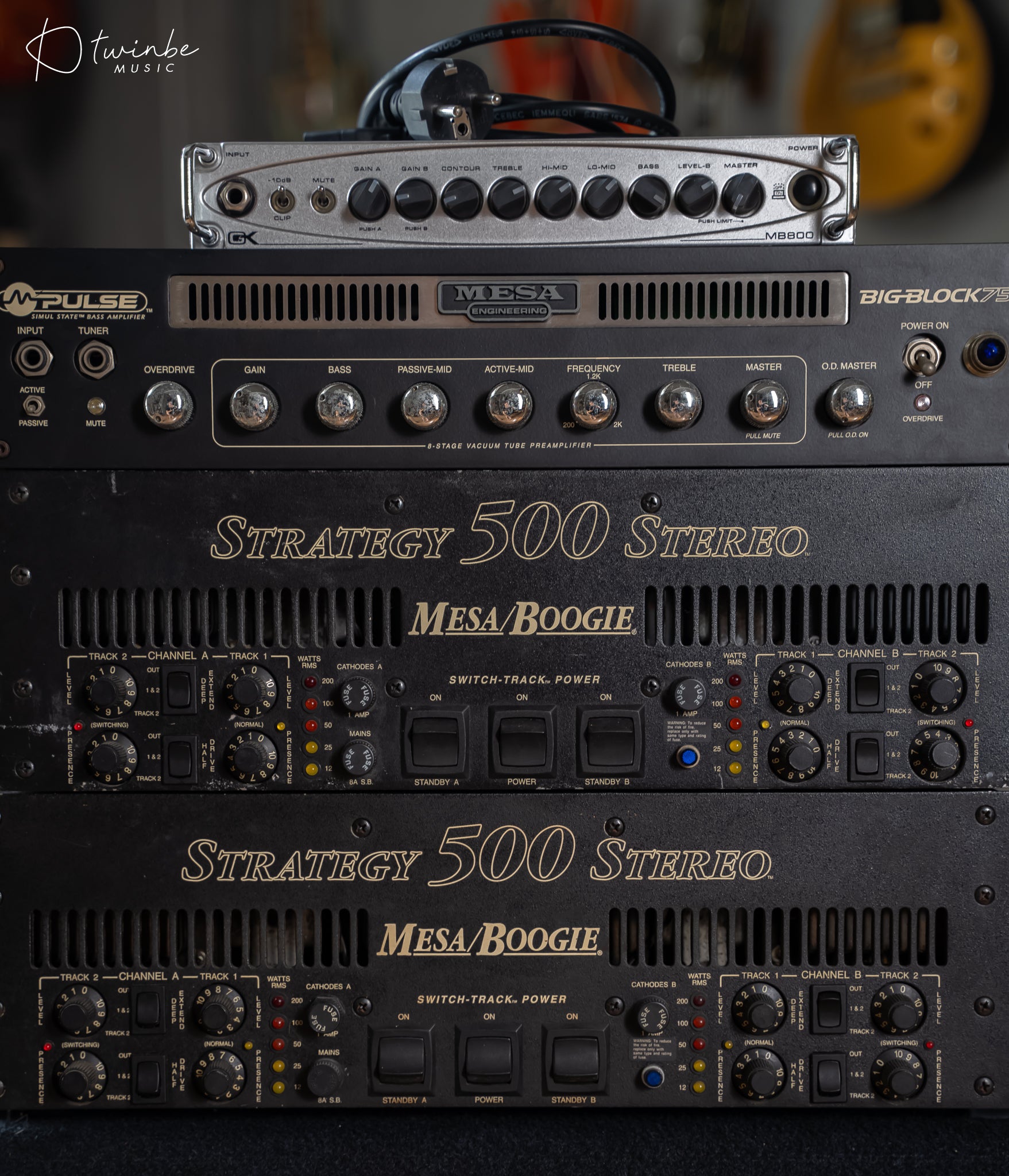 Mesa Boogie Big Block 750 M-Pulse 750-Watt Bass Amp Head