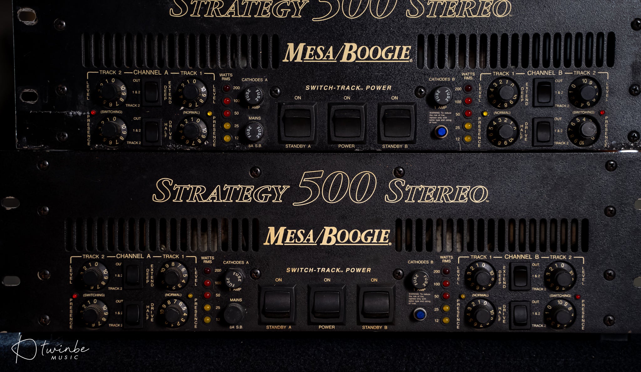Mesa Boogie Strategy 500 2-Channel 200-Watt Power Amplifier