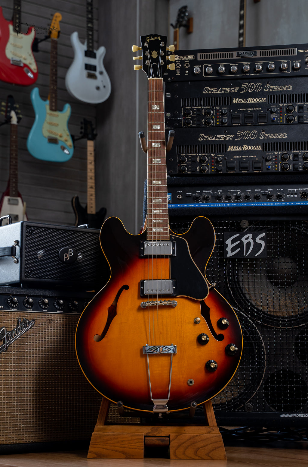 Vintage 1967 Gibson ES-335 TD Sunburst All Original