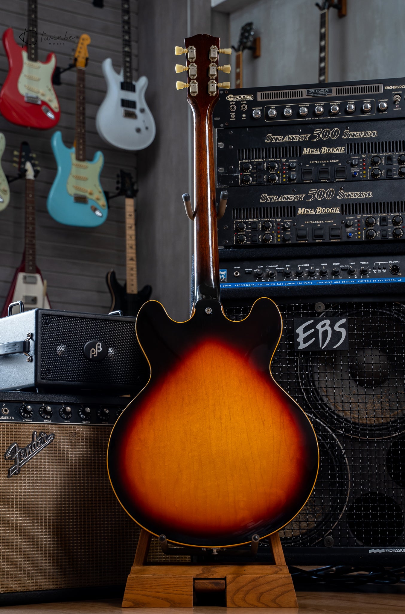 Vintage 1967 Gibson ES-335 TD Sunburst All Original