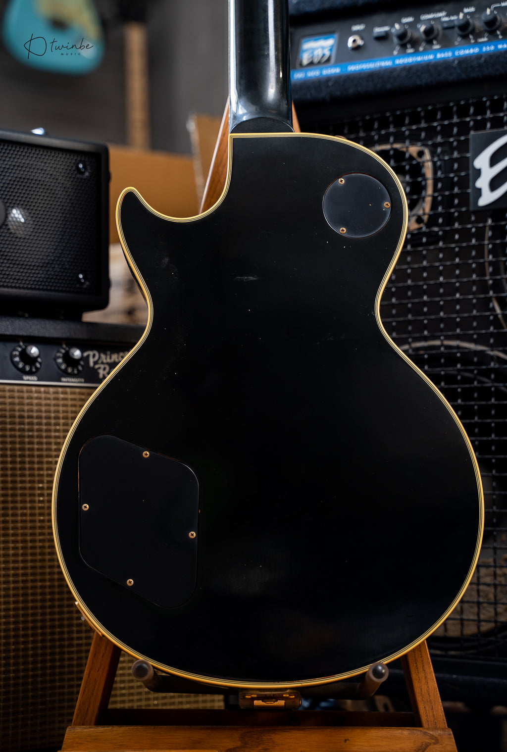 Gibson Custom Shop Historic 1954 Les Paul Custom with Bigsby Black Beauty