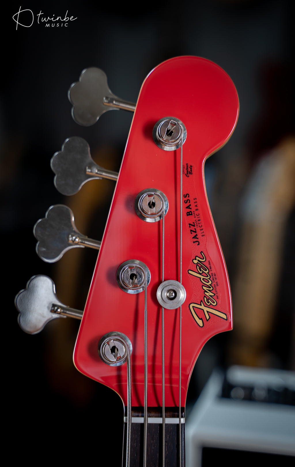 Fender Custom Shop 1964 Jazz Bass Fiesta Red