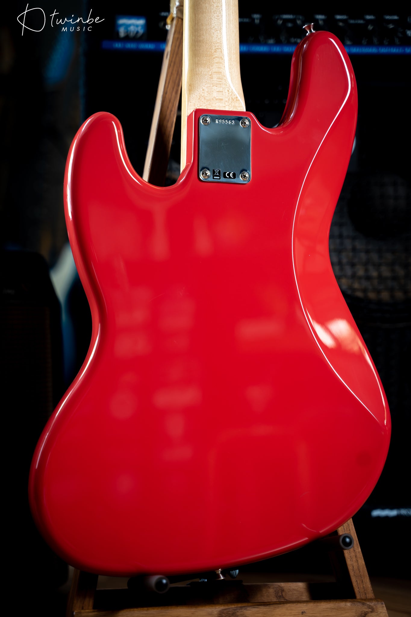 Fender Custom Shop 1964 Jazz Bass Fiesta Red