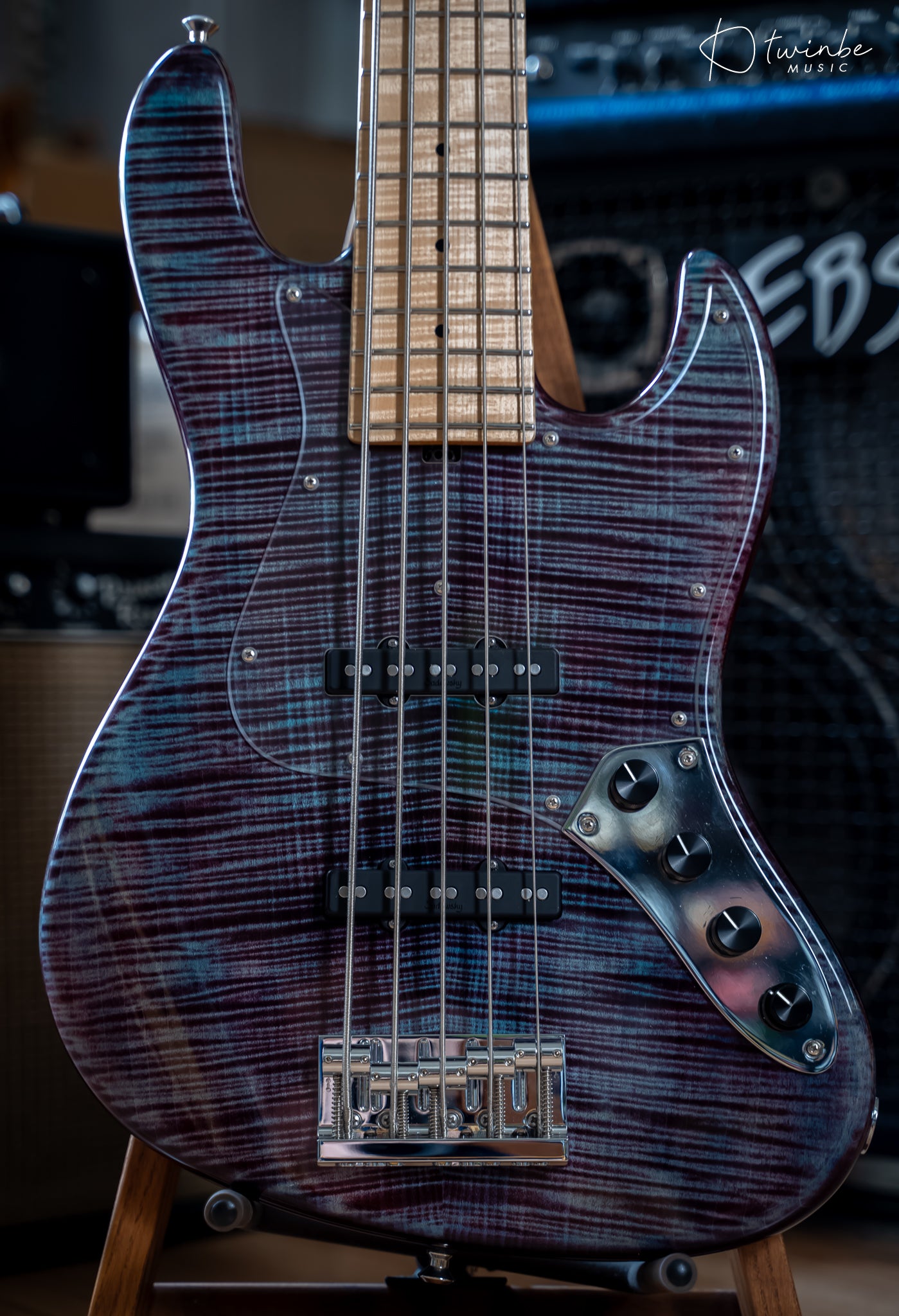 Sadowsky Customshop Series Vintage 5-String Midnight Blue Burst