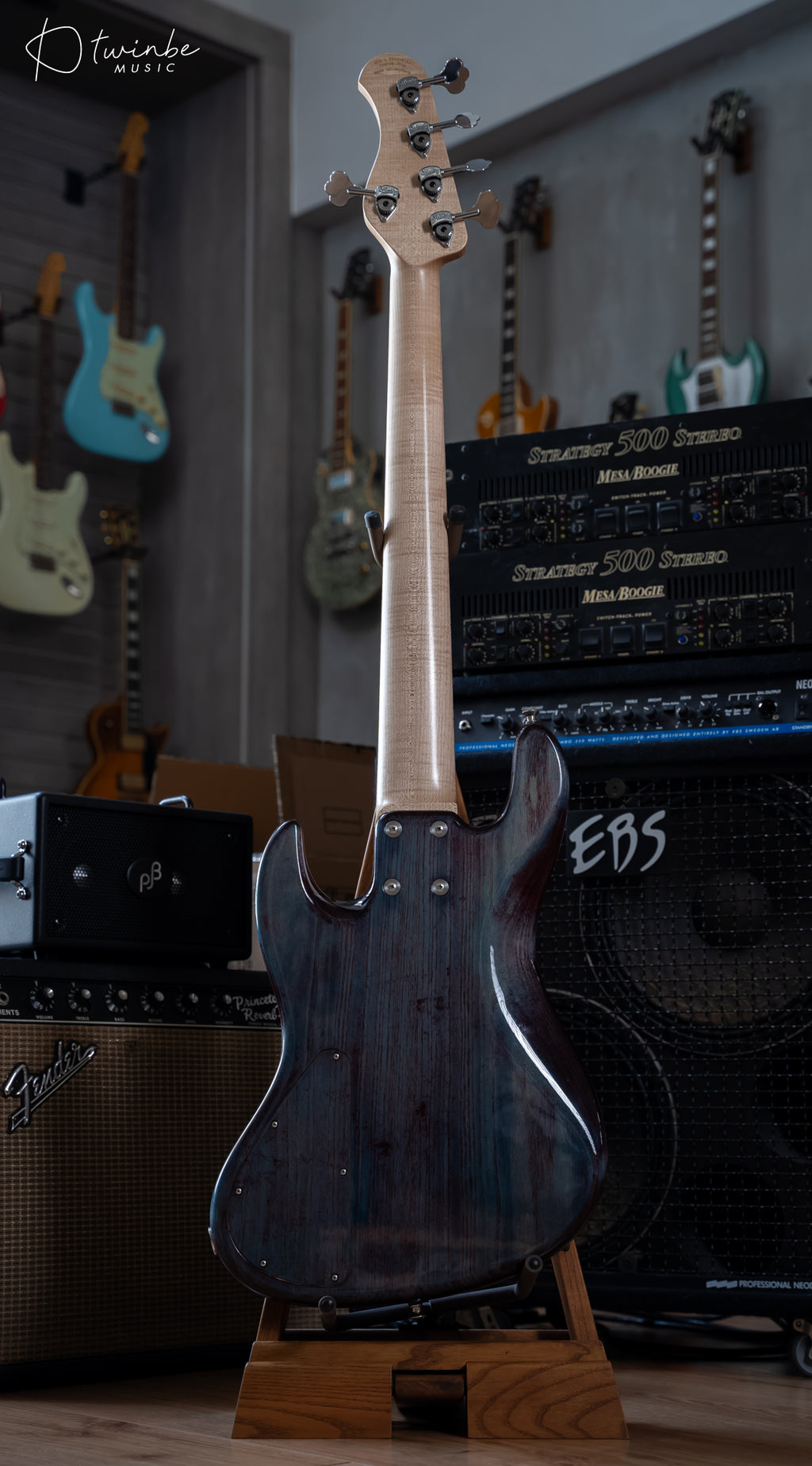 Sadowsky Customshop Series Vintage 5-String Midnight Blue Burst