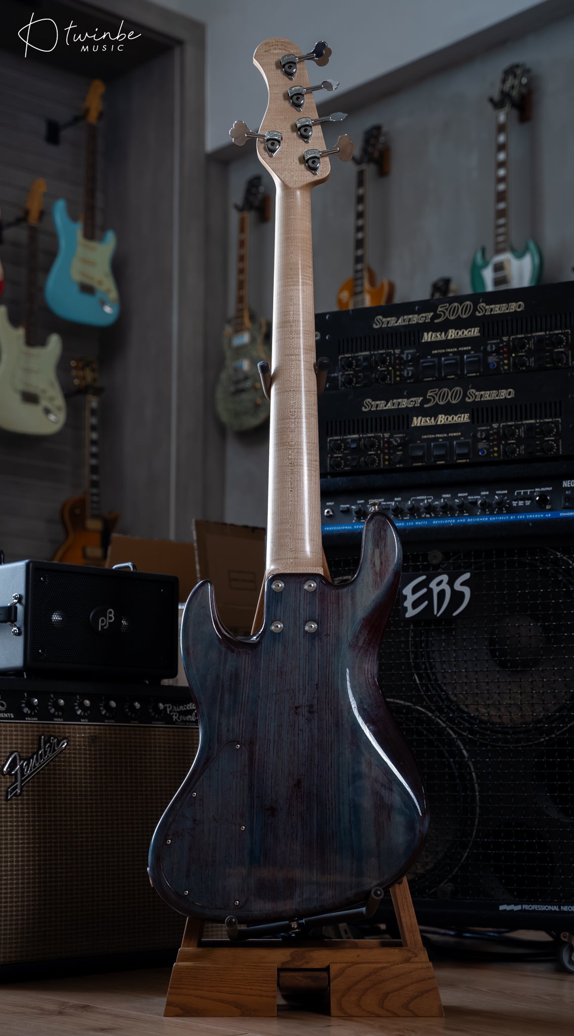 Sadowsky Customshop Series Vintage 5-String Midnight Blue Burst
