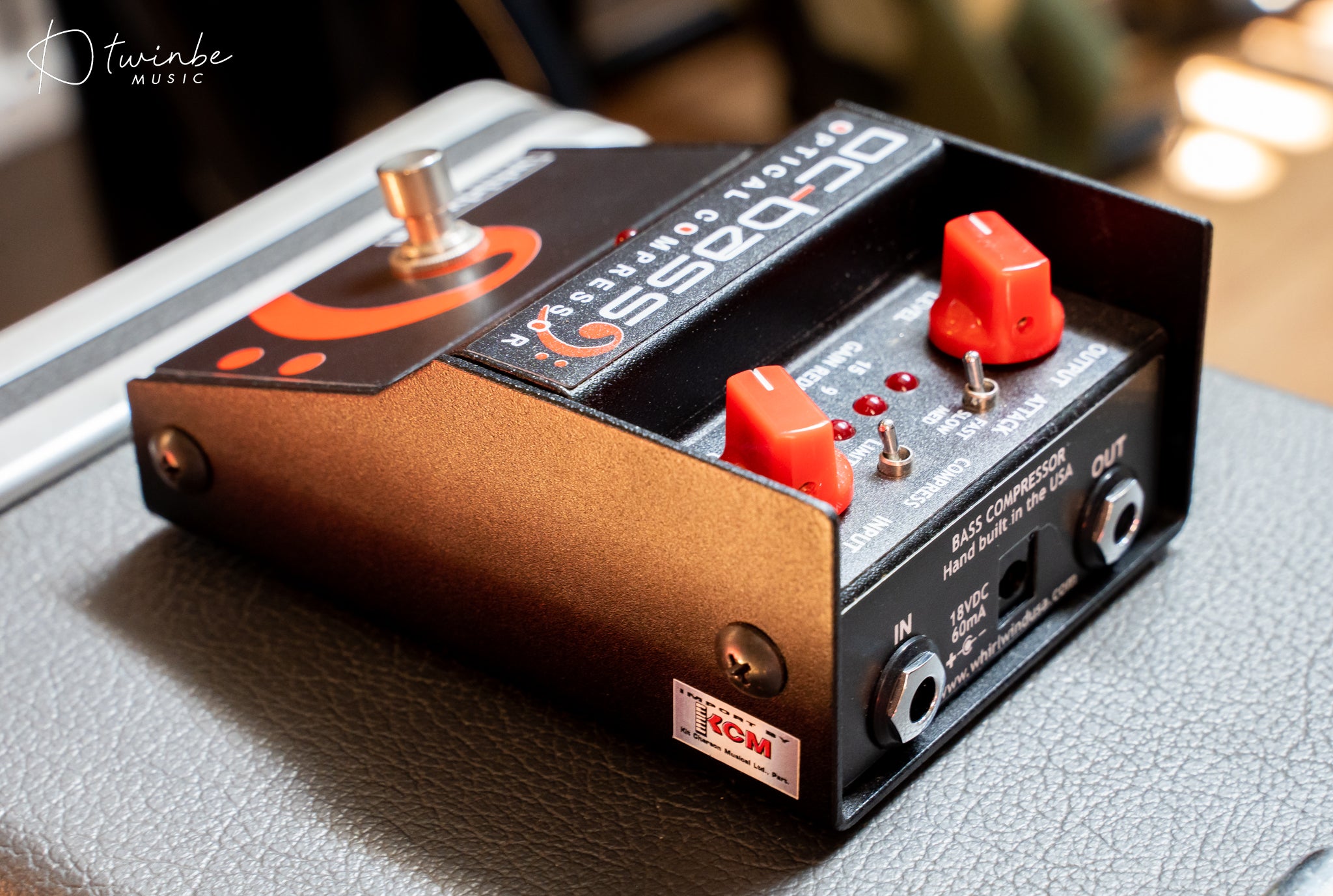 Whirlwind OC Bass Optical Compressor Pedal