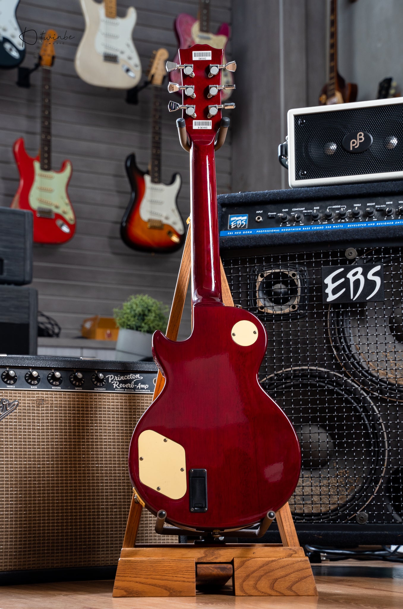 Edwards by ESP Mini Les Paul Limited Edition Les Paul Eddie Van Halen Stripes