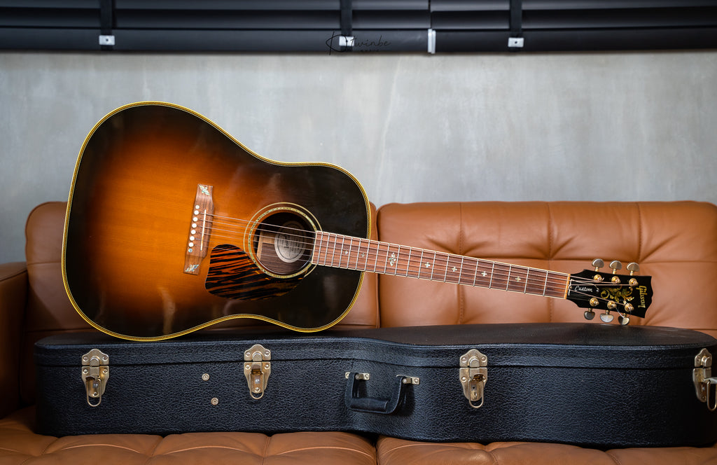 2015 Gibson J-45 Custom Rose Flower