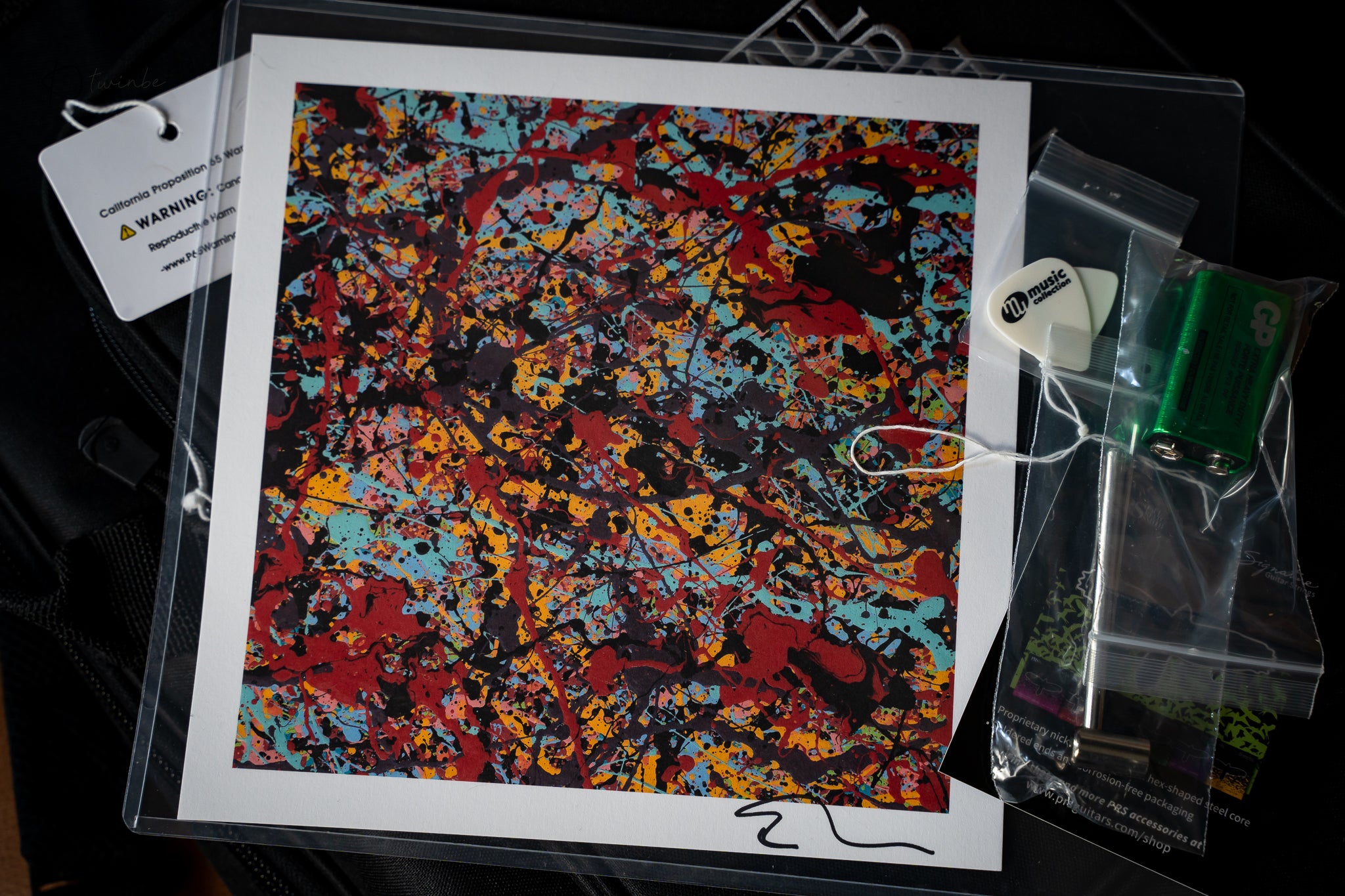PRS SE Ed Sheeran Cosmic Splash Limited Edition
