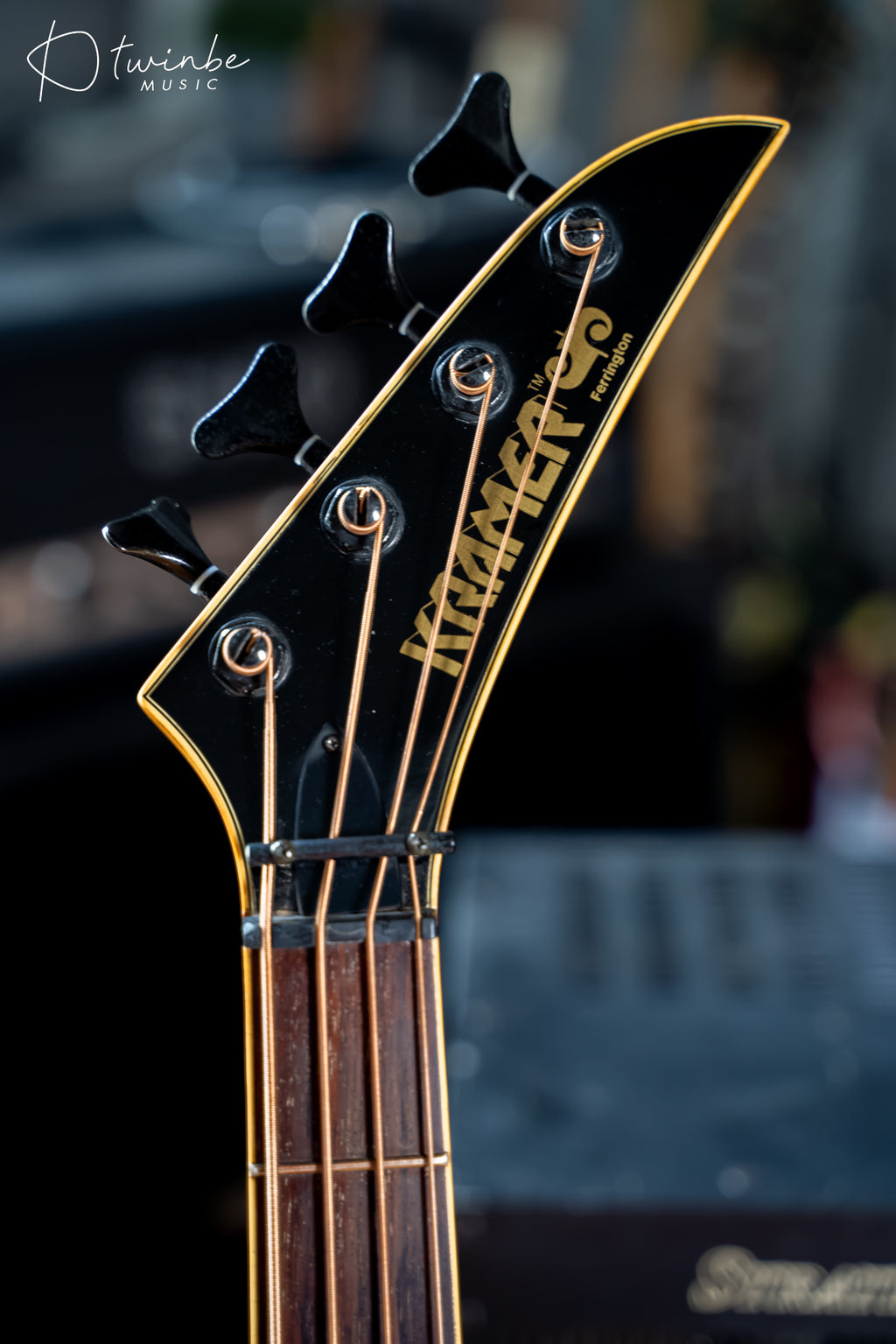 Kramer Ferrington Acoustic Bass Cherry Burst