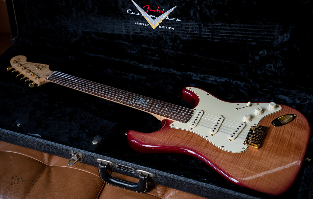 Fender Custom Shop 60th Anniversary Presidential Select Stratocaster Wine Red Limited 100 Made