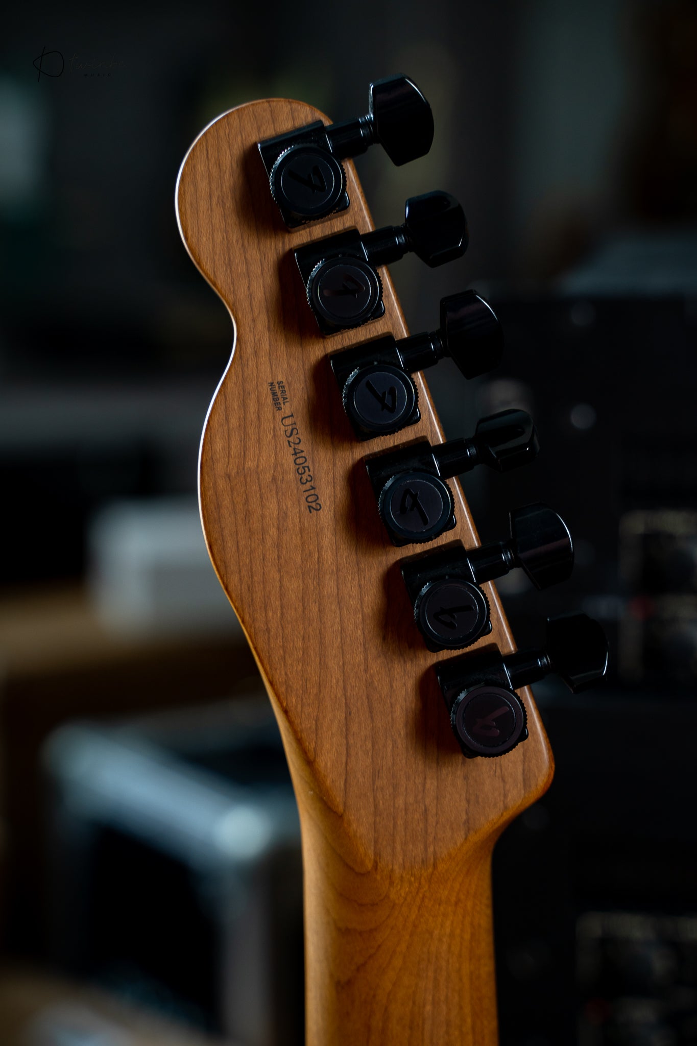 Fender Limited Edition American Professional II Telecaster HH Sand blasted Smoke
