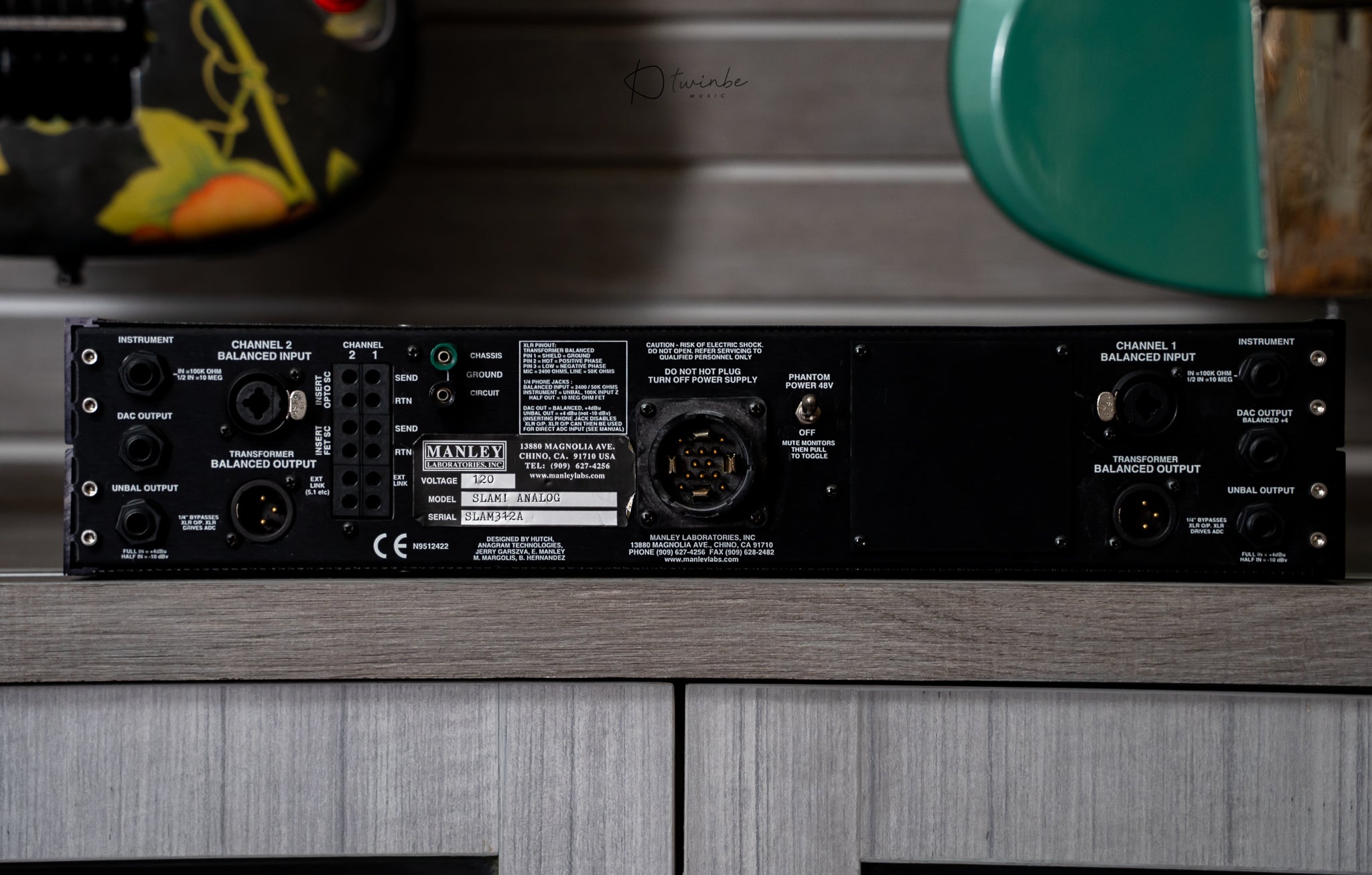 Manley SLAM Stereo Limited And Mic Preamp (120VAC)