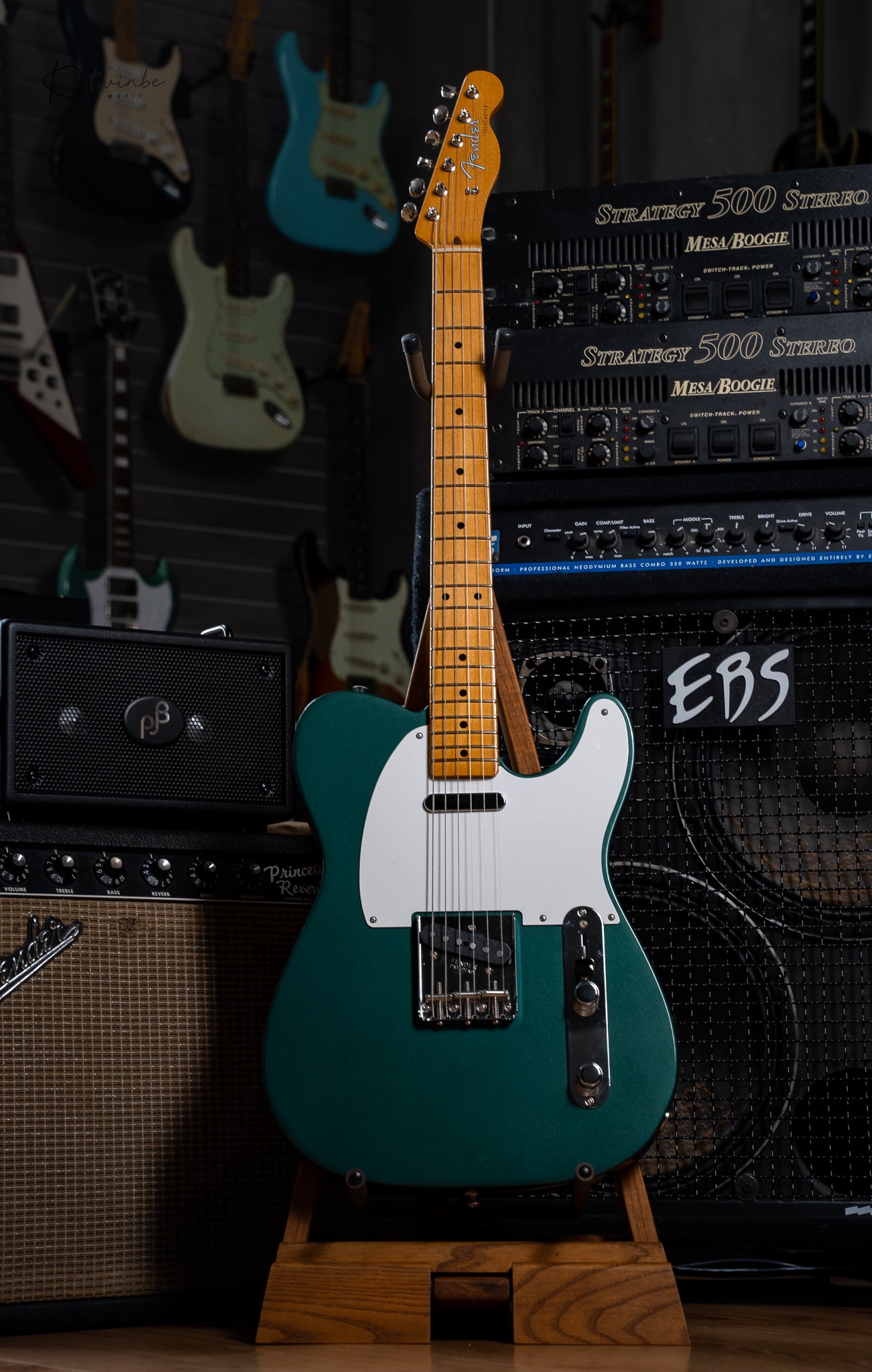Fender Vintera III Late '50s Telecaster Sherwood Green Metallic
