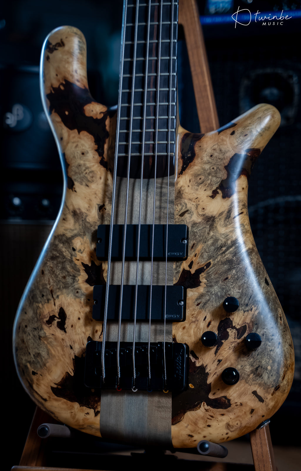 Spector NS-5XL Buckeye Burl Made in USA