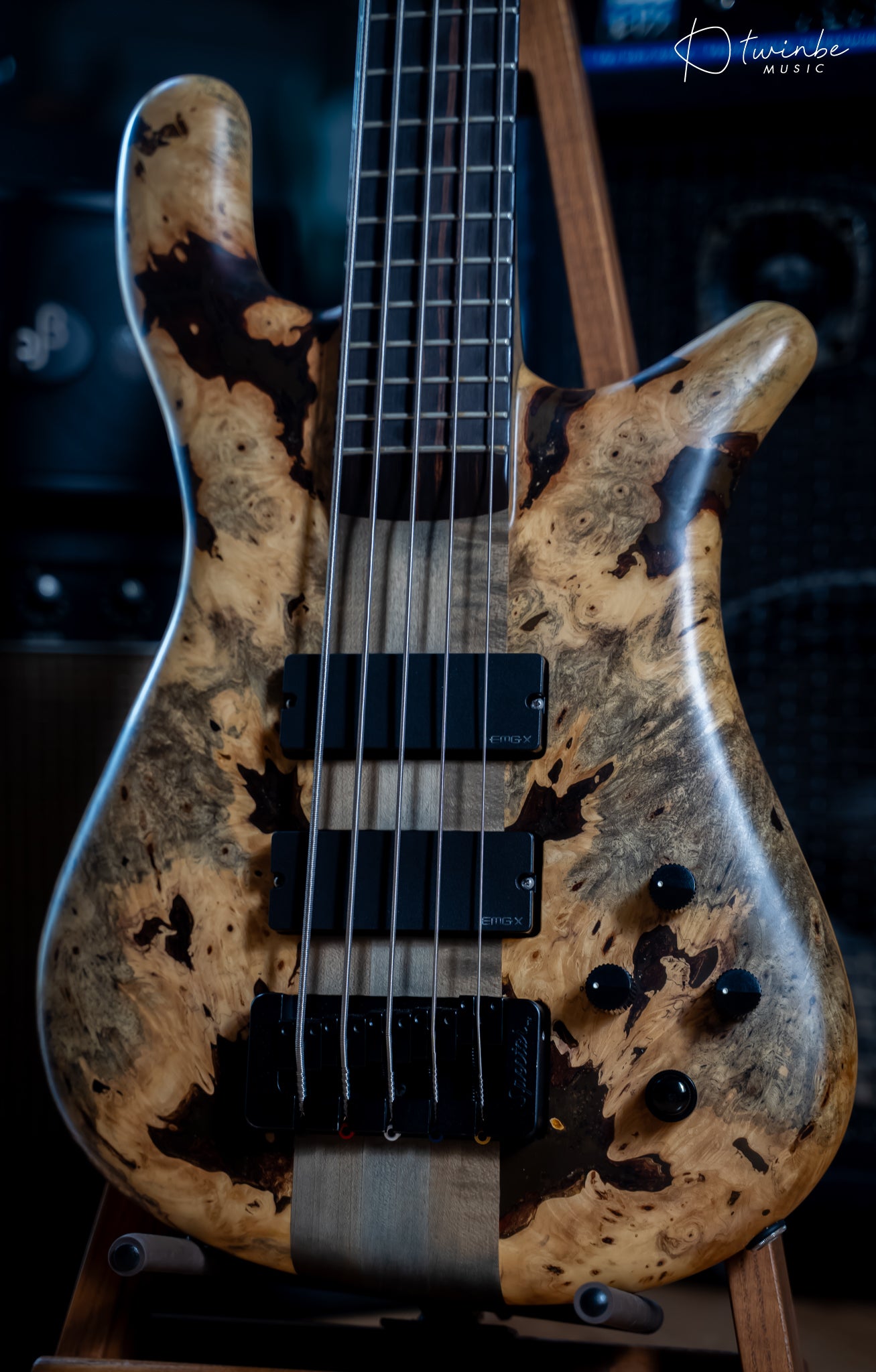 Spector NS-5XL Buckeye Burl Made in USA