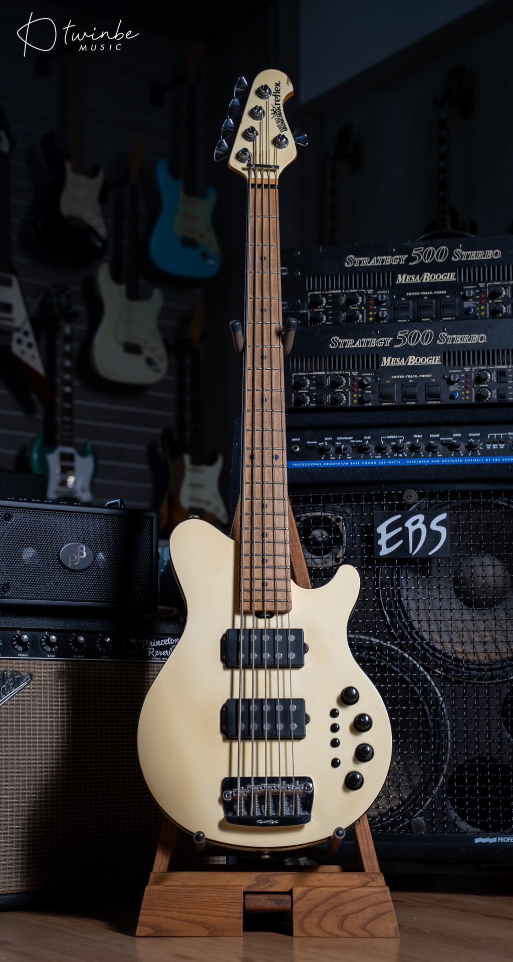 Very Rare Music Man Relex 5 HH Bass