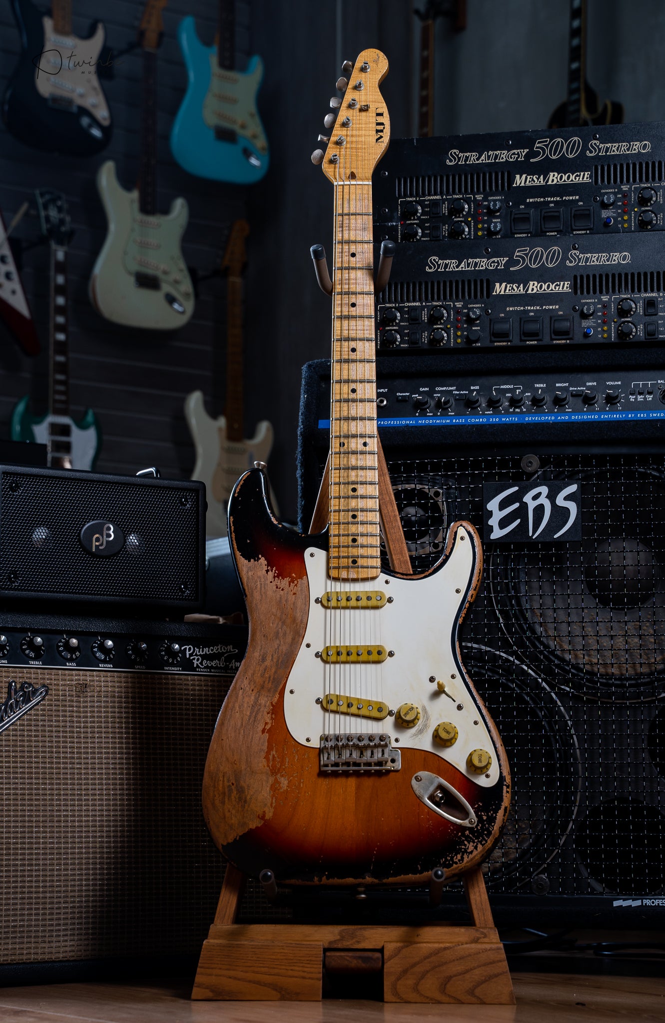 MJT Custom Stratocaster Heavy Relic