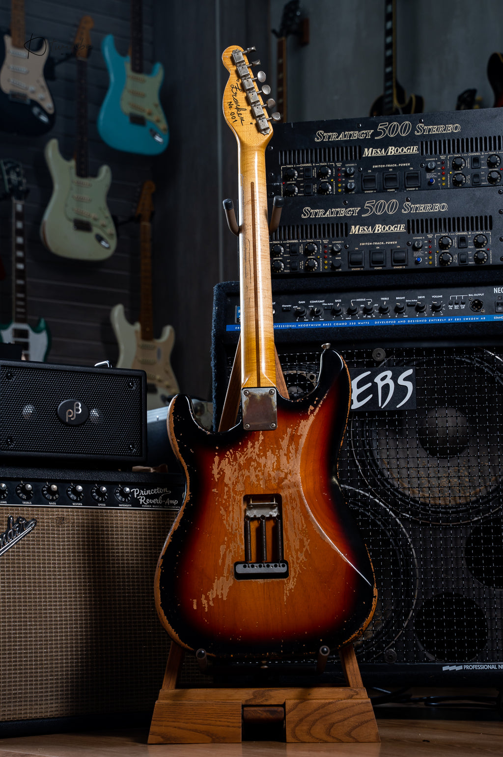 MJT Custom Stratocaster Heavy Relic