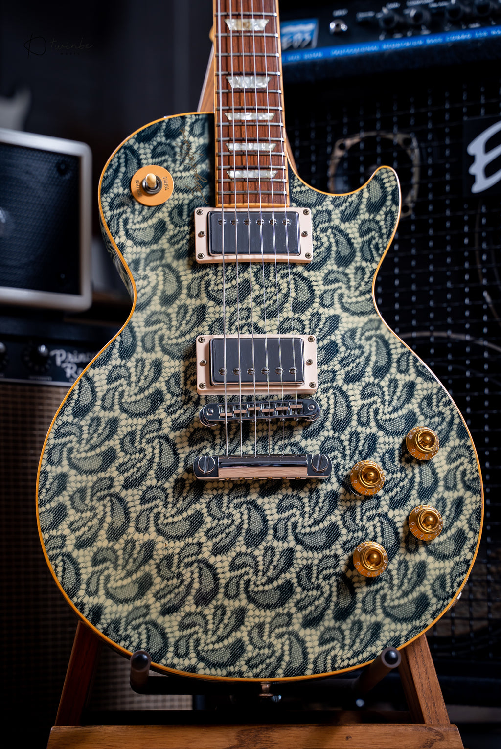 1996 Gibson George St. Pierre Tie Dye Paisley Les Paul Limited Run #98 of 103