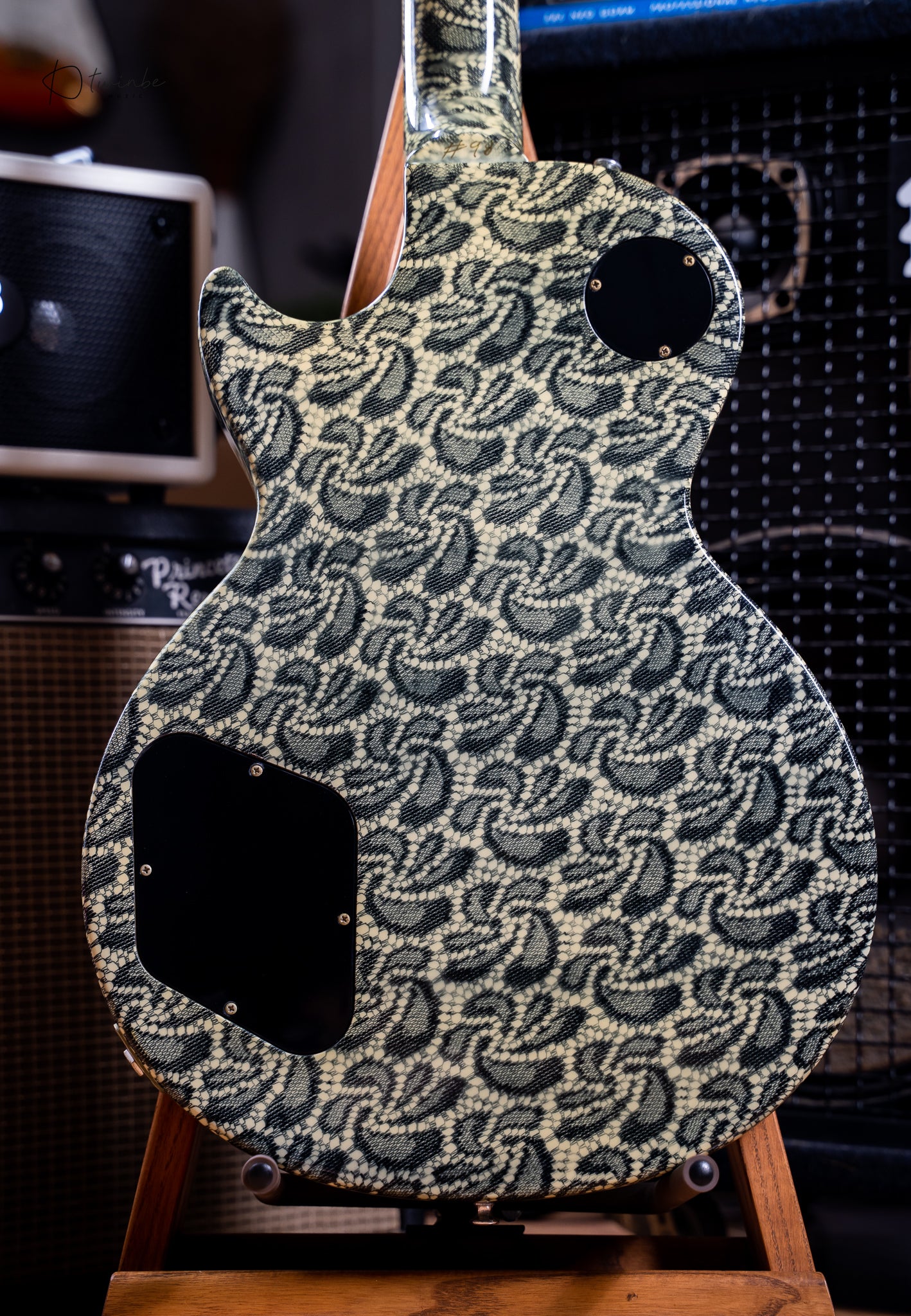 1996 Gibson George St. Pierre Tie Dye Paisley Les Paul Limited Run #98 of 103
