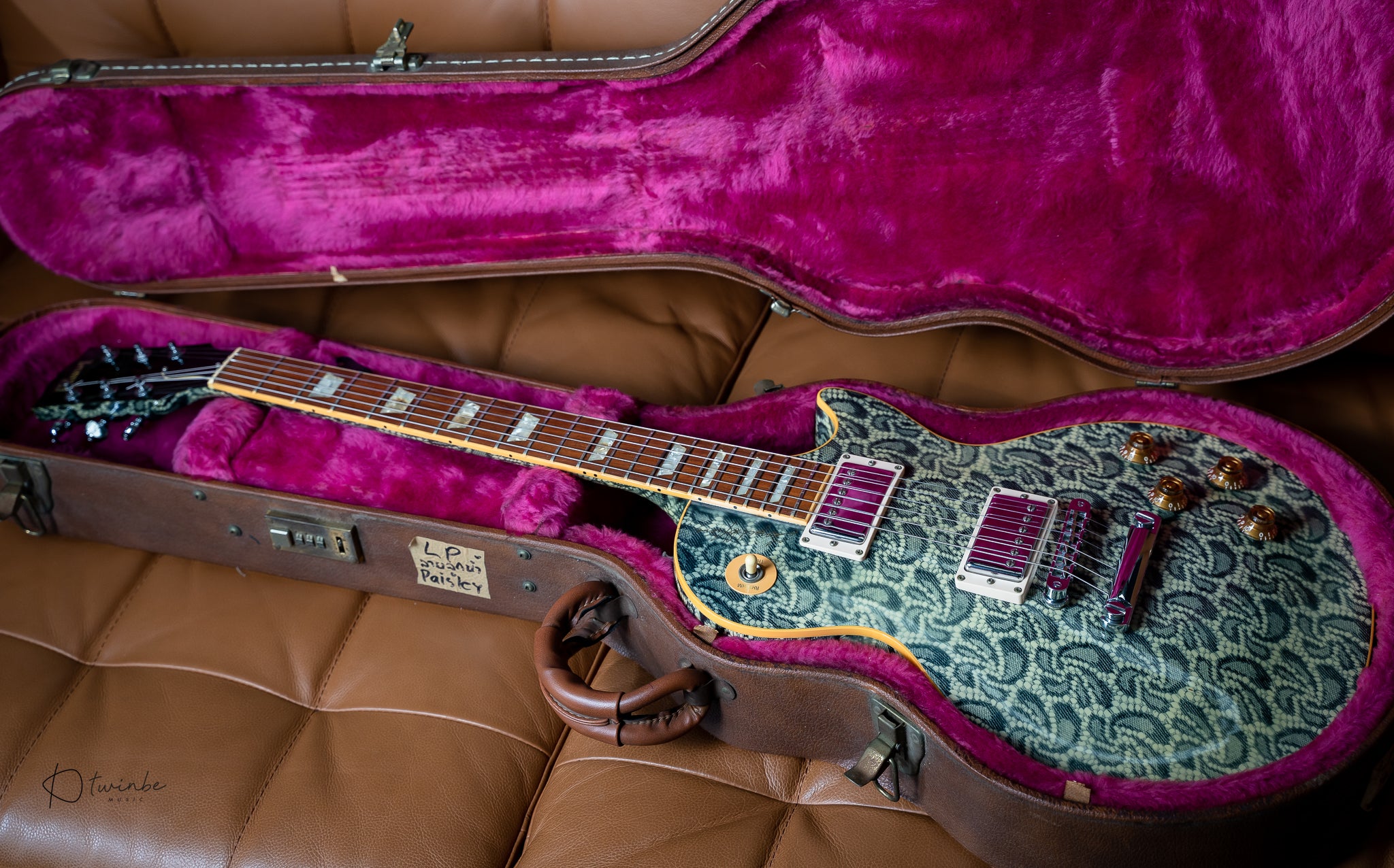 1996 Gibson George St. Pierre Tie Dye Paisley Les Paul Limited Run #98 of 103