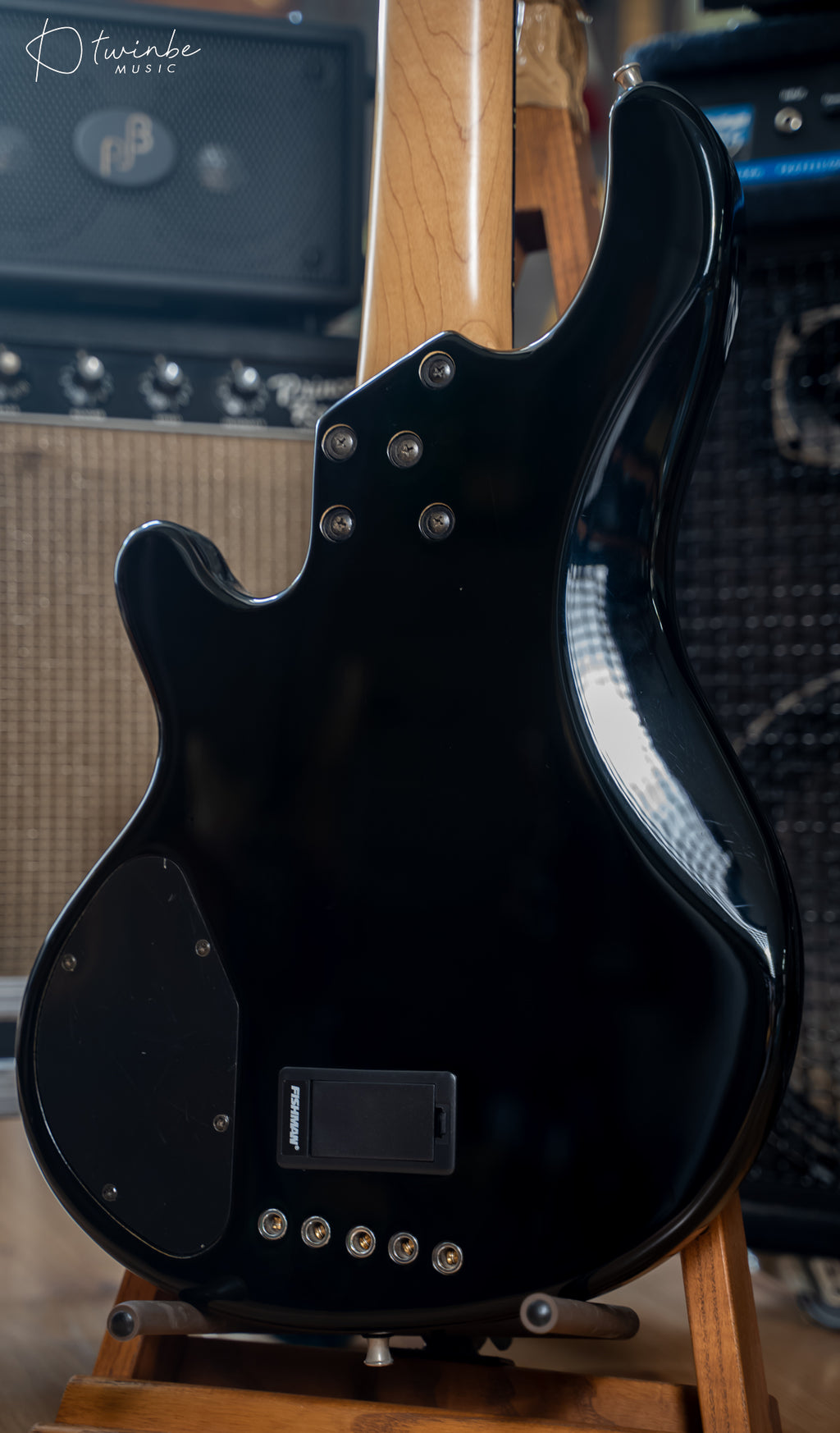 Lakland 55-02 Standard Sunburst Finish Ebony LIned Fretless