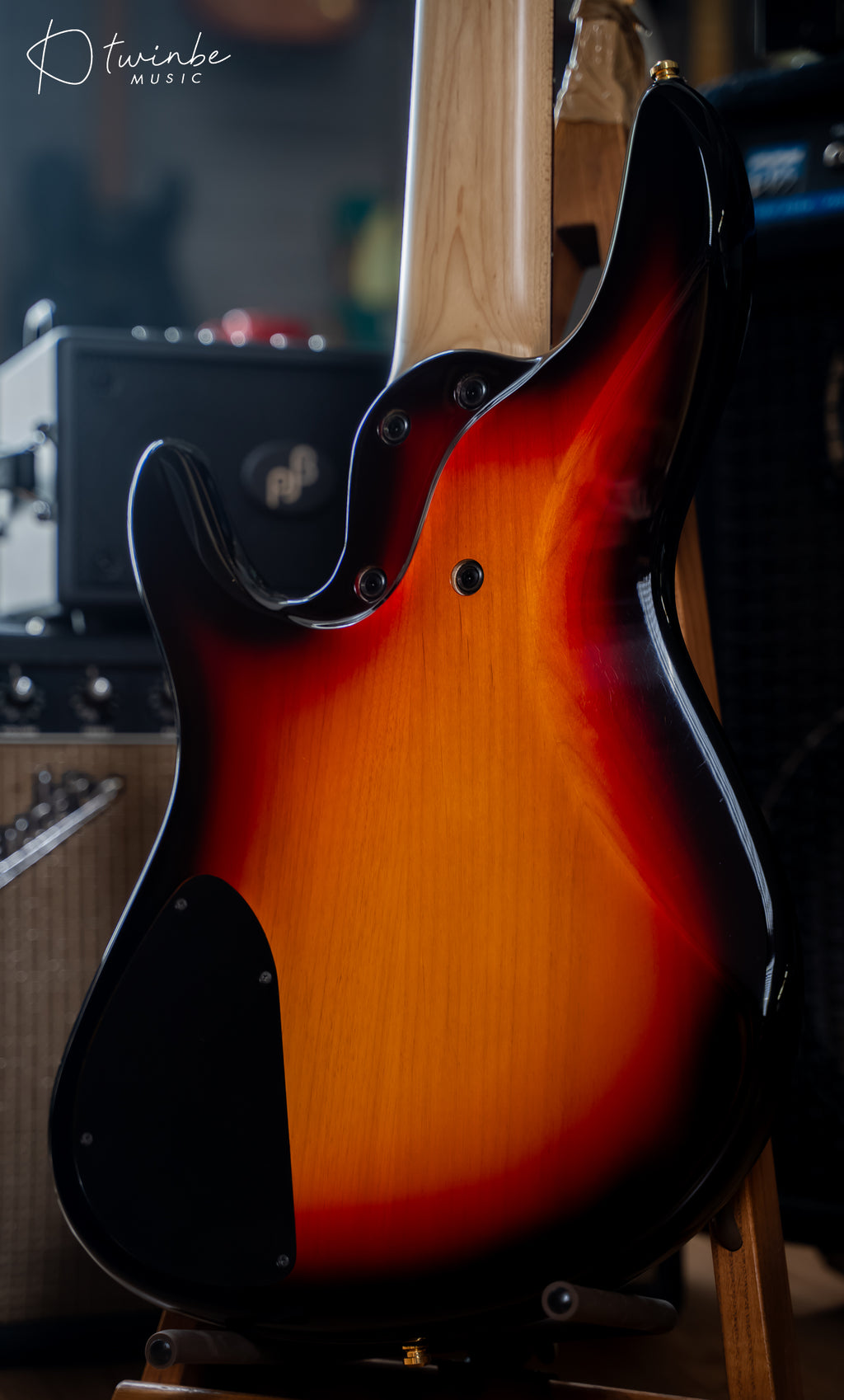 Fodera NYC Empire 5 String Bass Sunburst